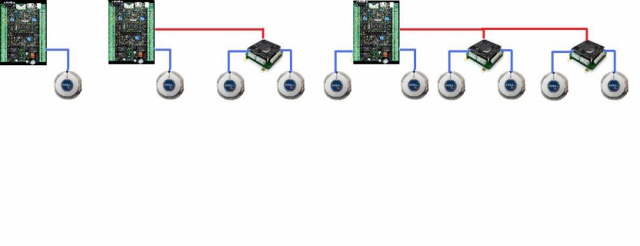 Příkaldy zapojení IXP220